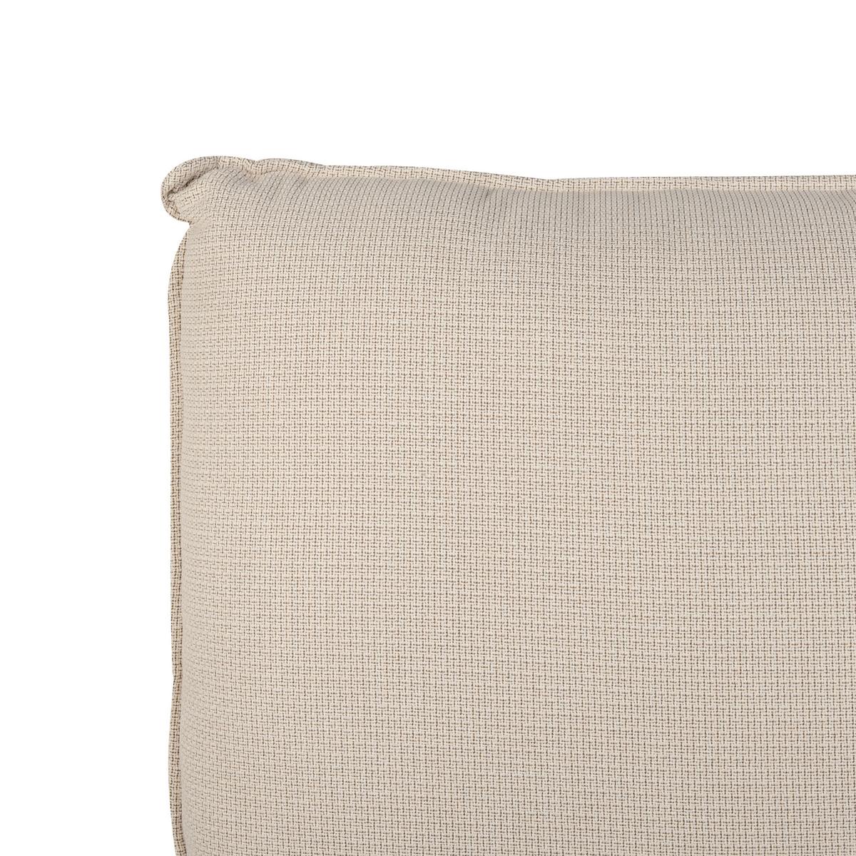POLSTERBETT mit Lattenrost 160x200 cm Beige Vinay - Sandfarben, Textil (160/200cm) - Beliani