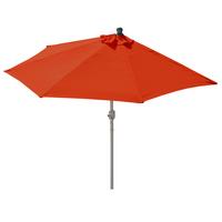 SONNENSCHIRM Orange - Orange, Textil (285/145cm) - MCW