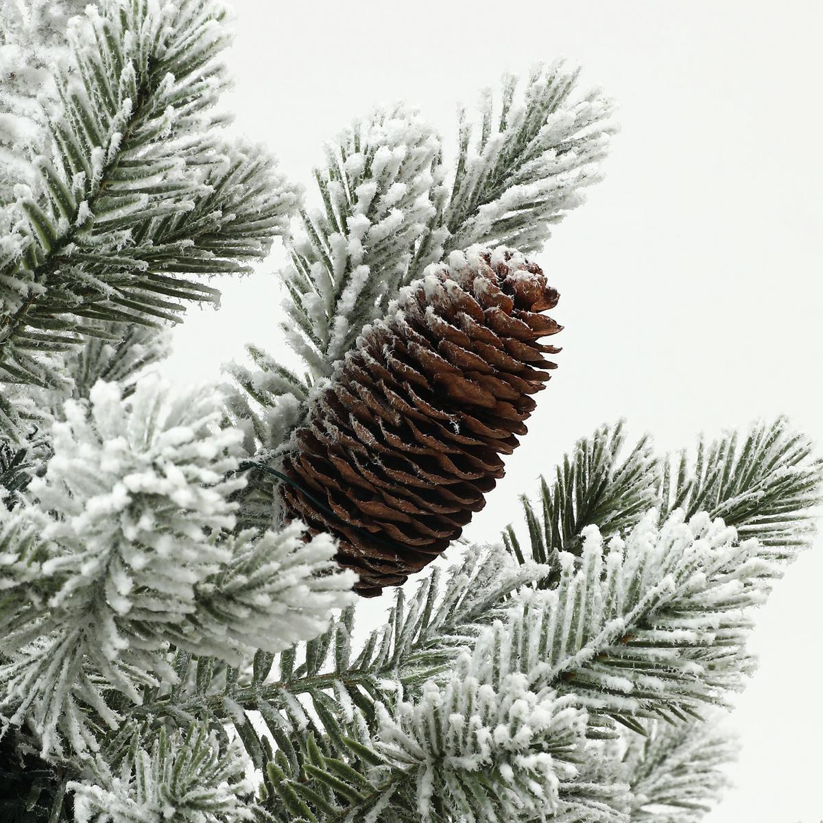 KÜNSTLICHER Weihnachtsbaum, 100 cm Christbaum mit 130 Spitzen, flammenhemmend - Grün, Kunststoff (100cm) - HOMCOM