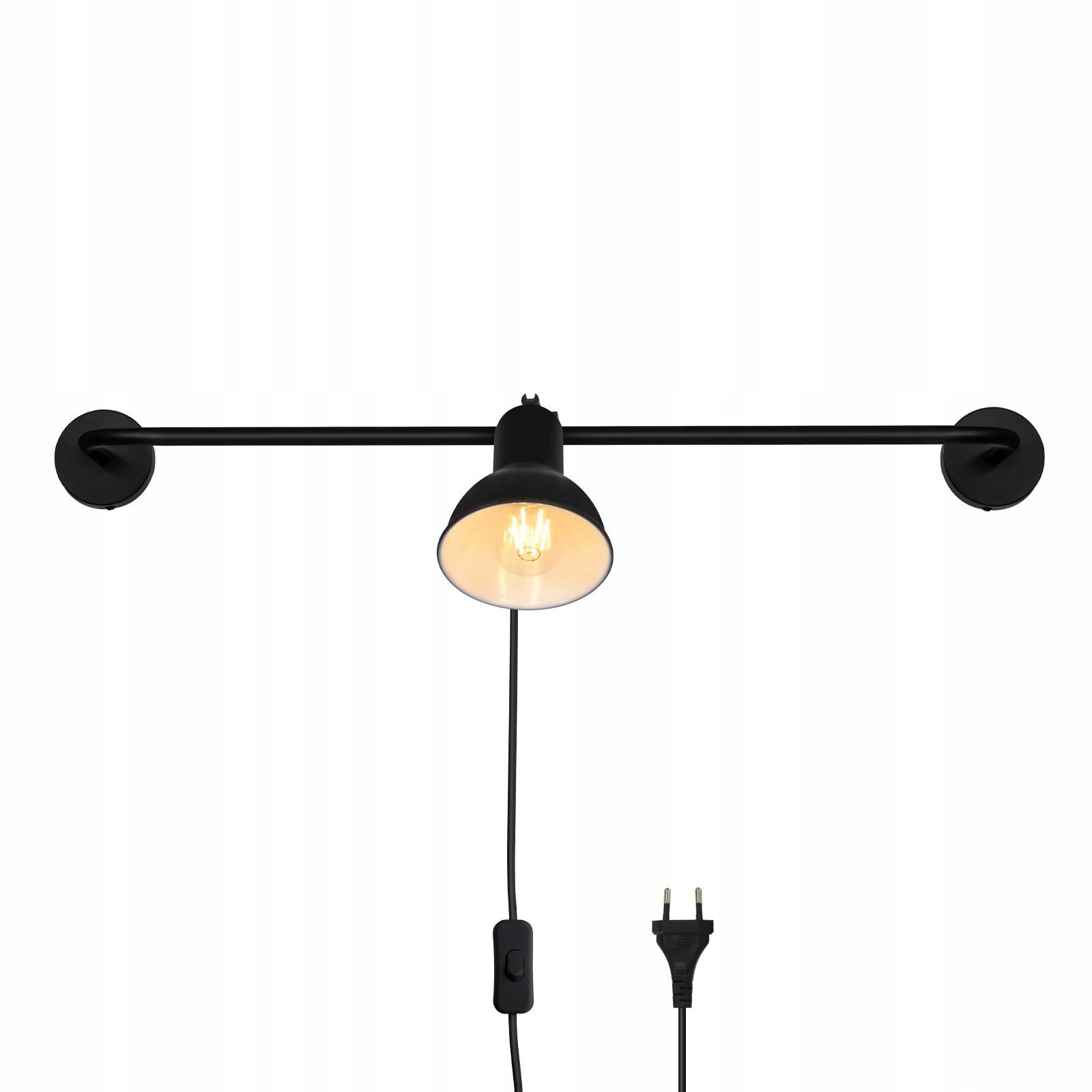 WANDLEUCHTE Frida - Schwarz, Metall (8/8/77cm) - Nettlife