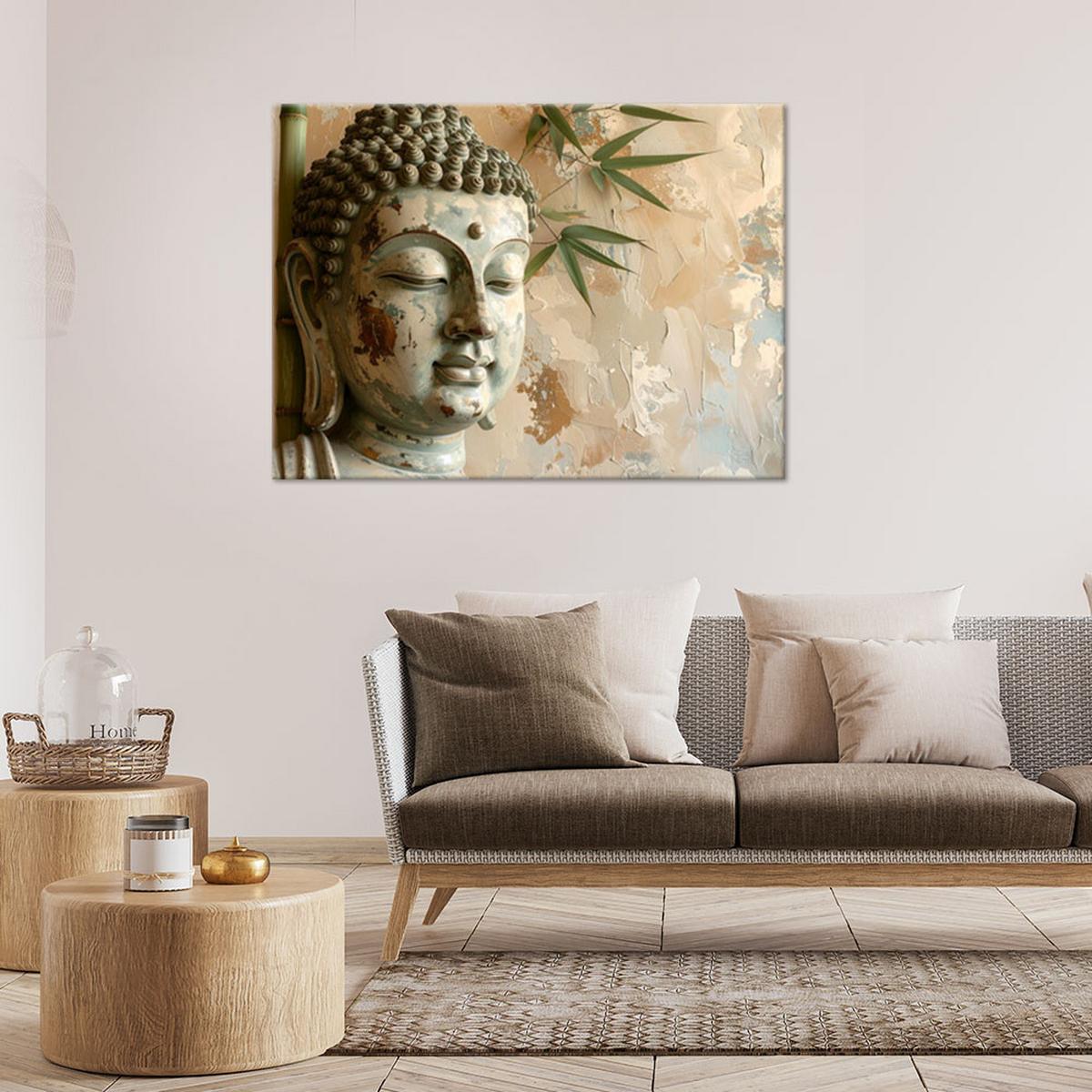 LEINWANDBILD Zen und Orientalisch 120x80cm - Beige, Textil (120/80cm) - Feeby