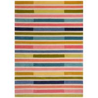 WOLLTEPPICH DERWENT, gestreift, Bunt, 200 x 290 cm - Multicolor, Textil (290/200cm) - KADIMA DESIGN