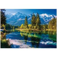 FOTOTAPETE Berge Natur Landschaft Wohnzimmer 200x140 - Multicolor, Papier (200/140cm) - Wallarena