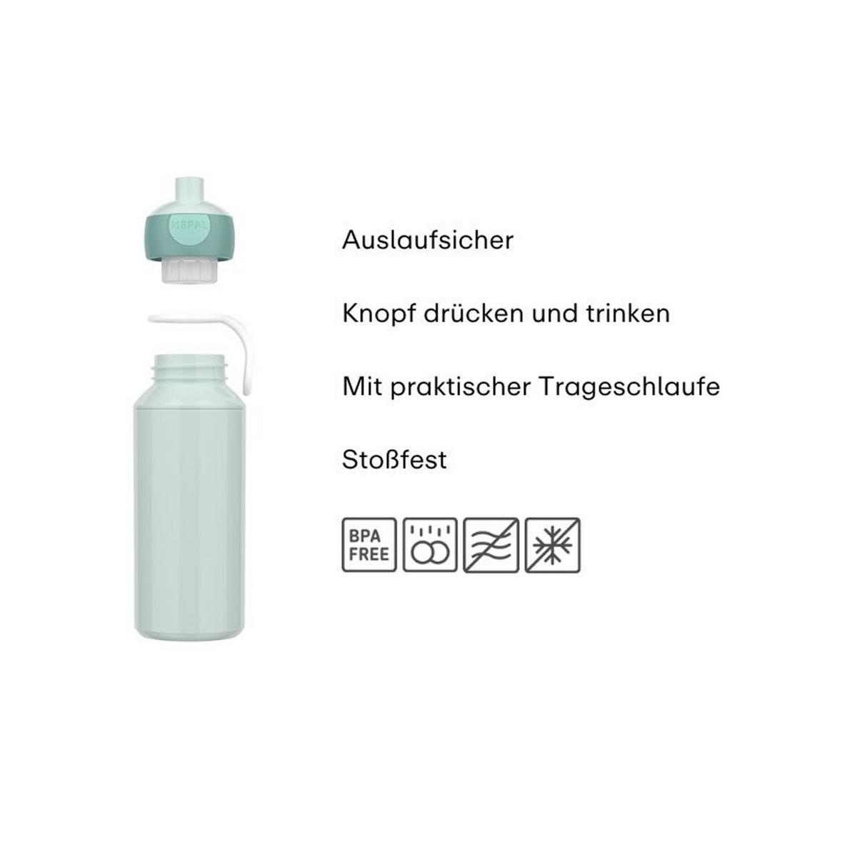 POP-UP TRINKFLASCHE Campus Switch Cool Pink / Cool Blue 400 ml - Blau/Pink, Kunststoff (0.4L) - Mepal