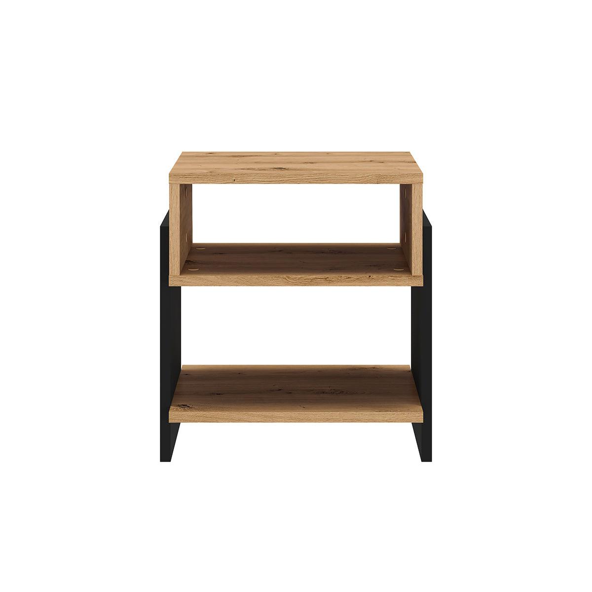 NACHTTISCH Tara Holz - Braun, Holzwerkstoff (42/46/35cm) - Petits-meubles