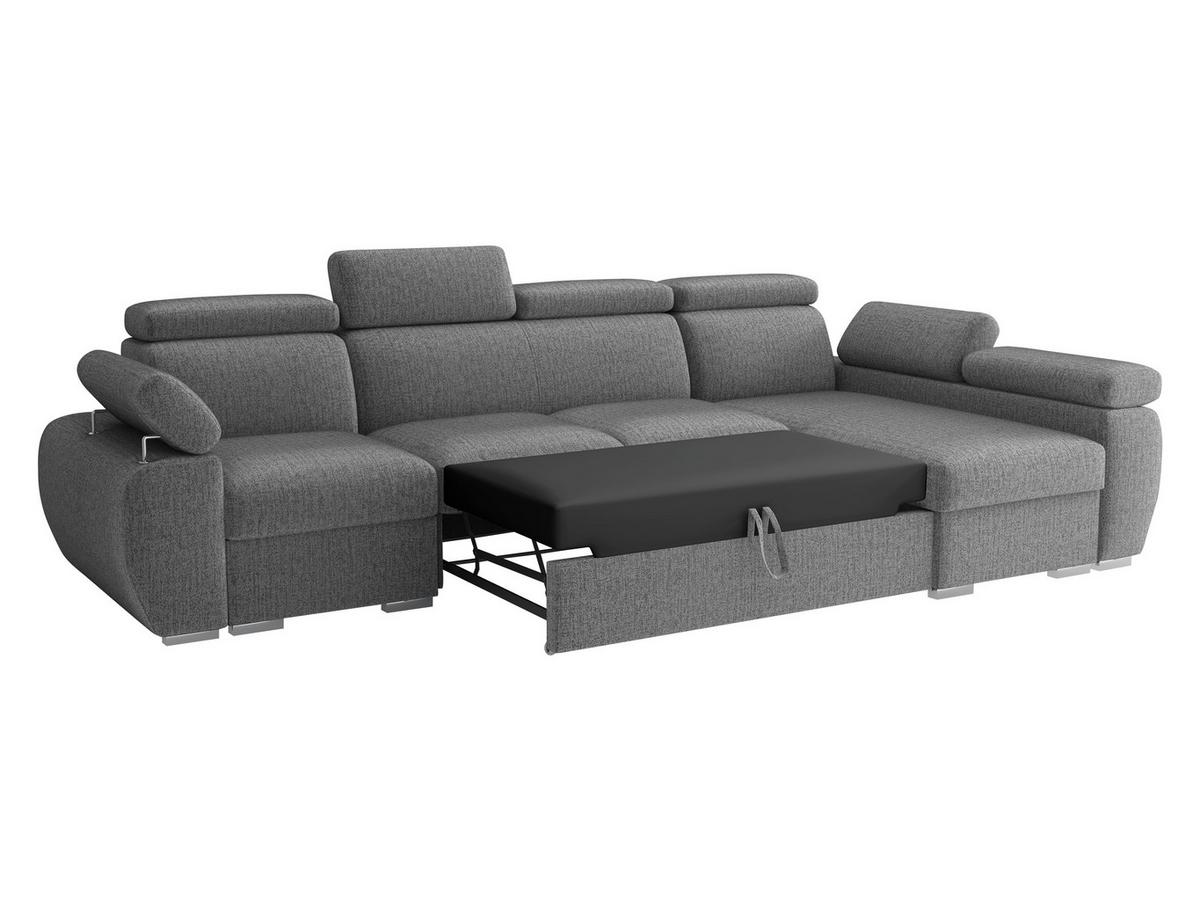 ECKSOFA Boston LCP, Seite: Links LCP+2R+1P(65) - Silberfarben/Bronzefarben, Holz/Textil (320/170cm) - MIRJAN24