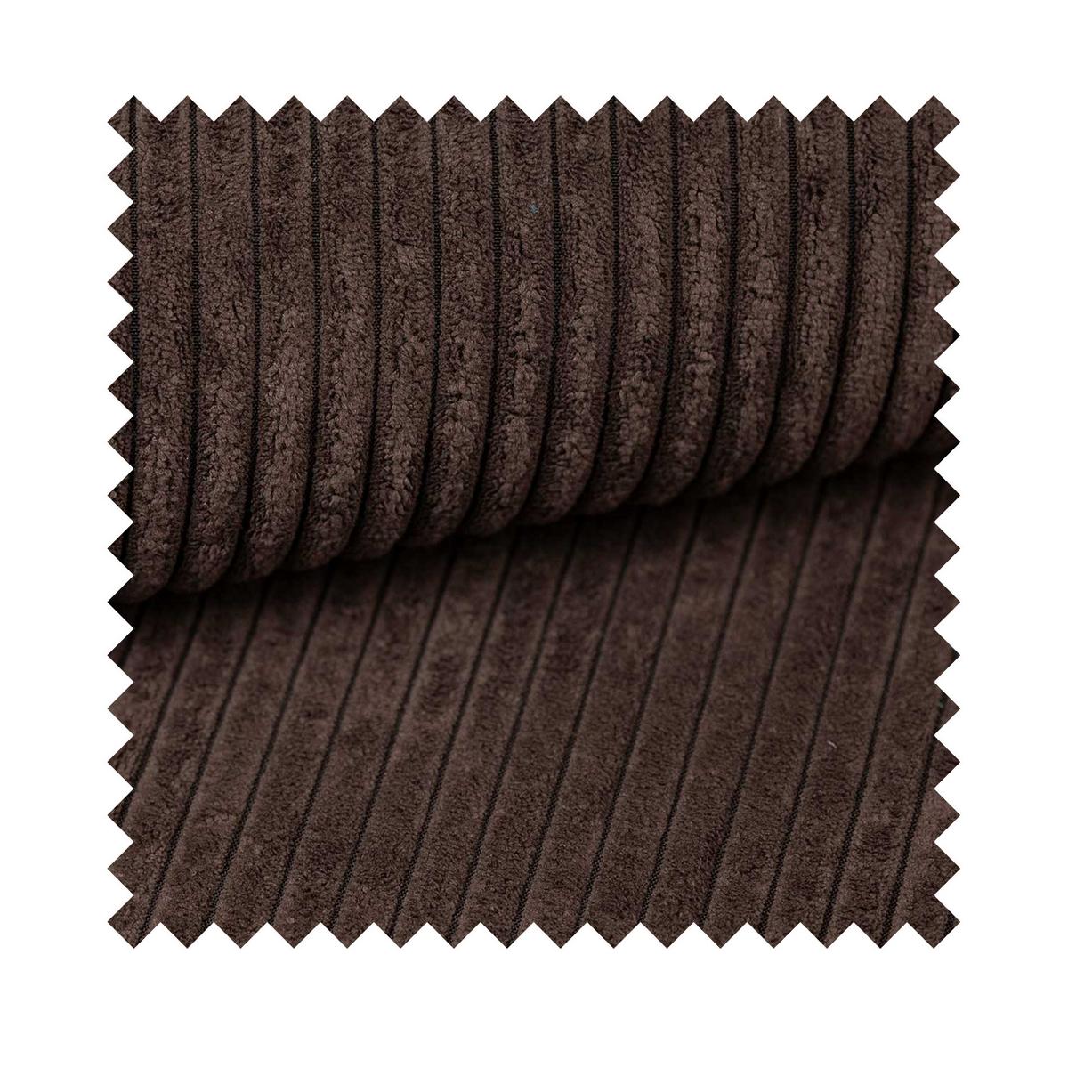 POLSTERBETT CORDO BEIGER CORDSTOFF 180x200 CM - Dunkelbraun/Schwarz, Kunststoff/Textil (160/200cm) - Selsey