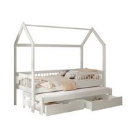 HAUSBETT Asher 80 - Kaschmir, Holz (80/180cm) - MIRJAN24