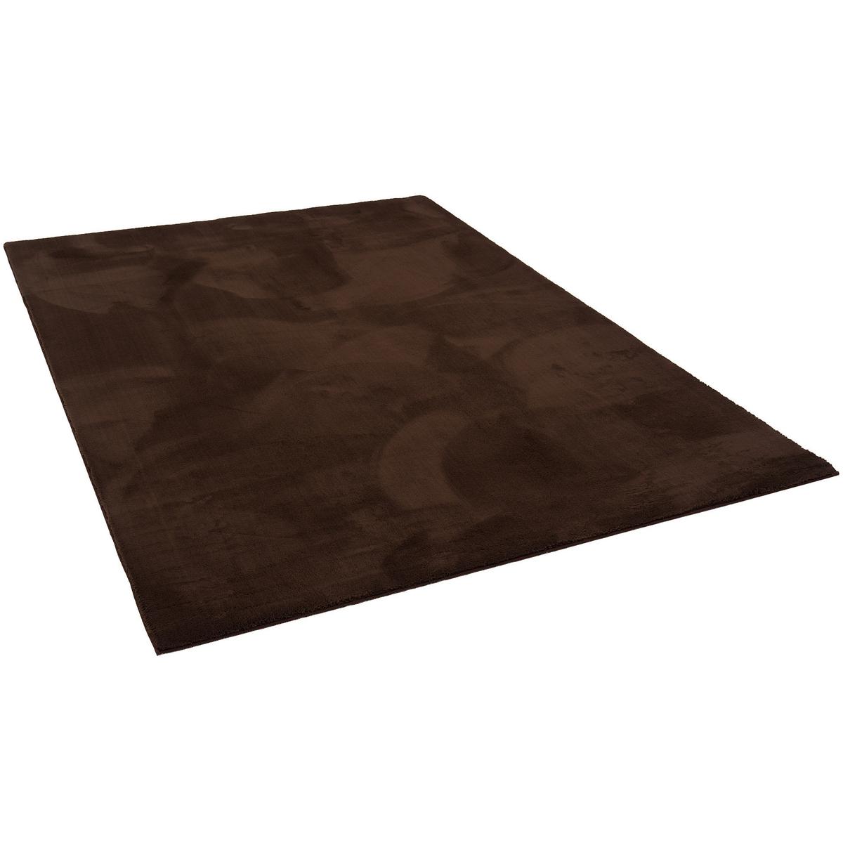 FELLTEPPICH SUPER SOFT PEARL - Dunkelbraun, Textil (120/170cm) - Pergamon
