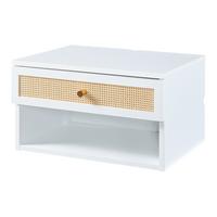WANDREGAL Eiker - Goldfarben/Weiß, Holzwerkstoff/Kunststoff (31.5/23/40cm) - [en.casa]