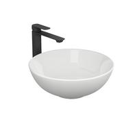 WASCHBECKEN Aufsatz Keramik Weiß Glänzend Ø41,5 / 15,5 cm - Weiß, Keramik (41/15/41cm) - EMKE