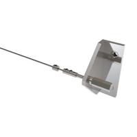 SEILSPANNGARNITUR / SEILSPANNER SET Modo 500 cm Seil, Chrom - Chromfarben, Metall (8/5.5/5cm) - INTERDECO