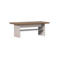 COUCHTISCH Dulci Kaschmir und Holz - Beige, Holzwerkstoff (65/125/48.1cm) - Petits-meubles
