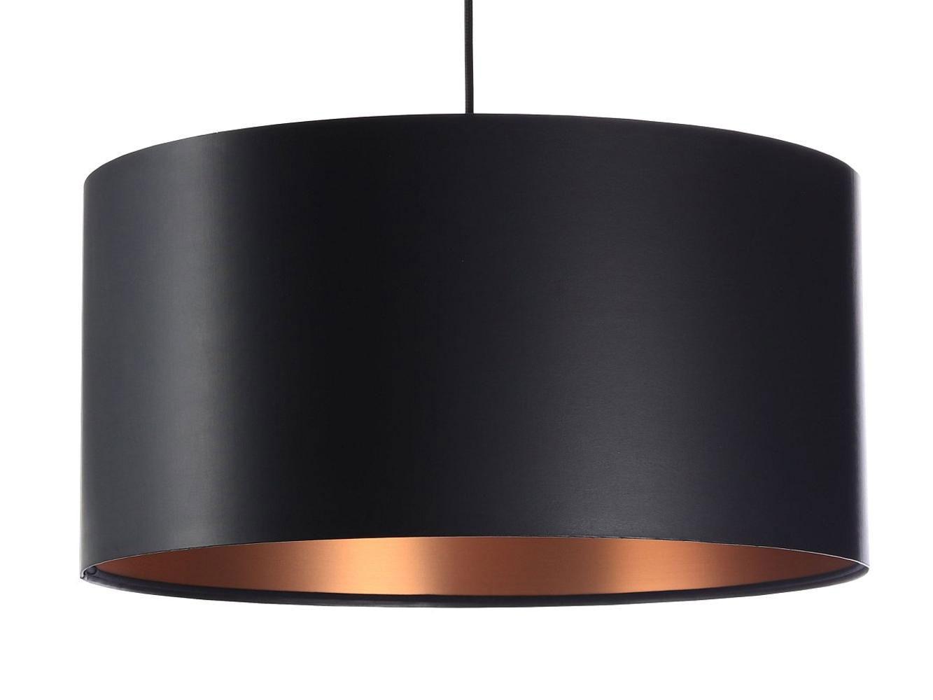 HÄNGELEUCHTE Kupfer 50/25 cm - Schwarz/Kupferfarben, Kunststoff (50/0.8/25cm) - ONZENO