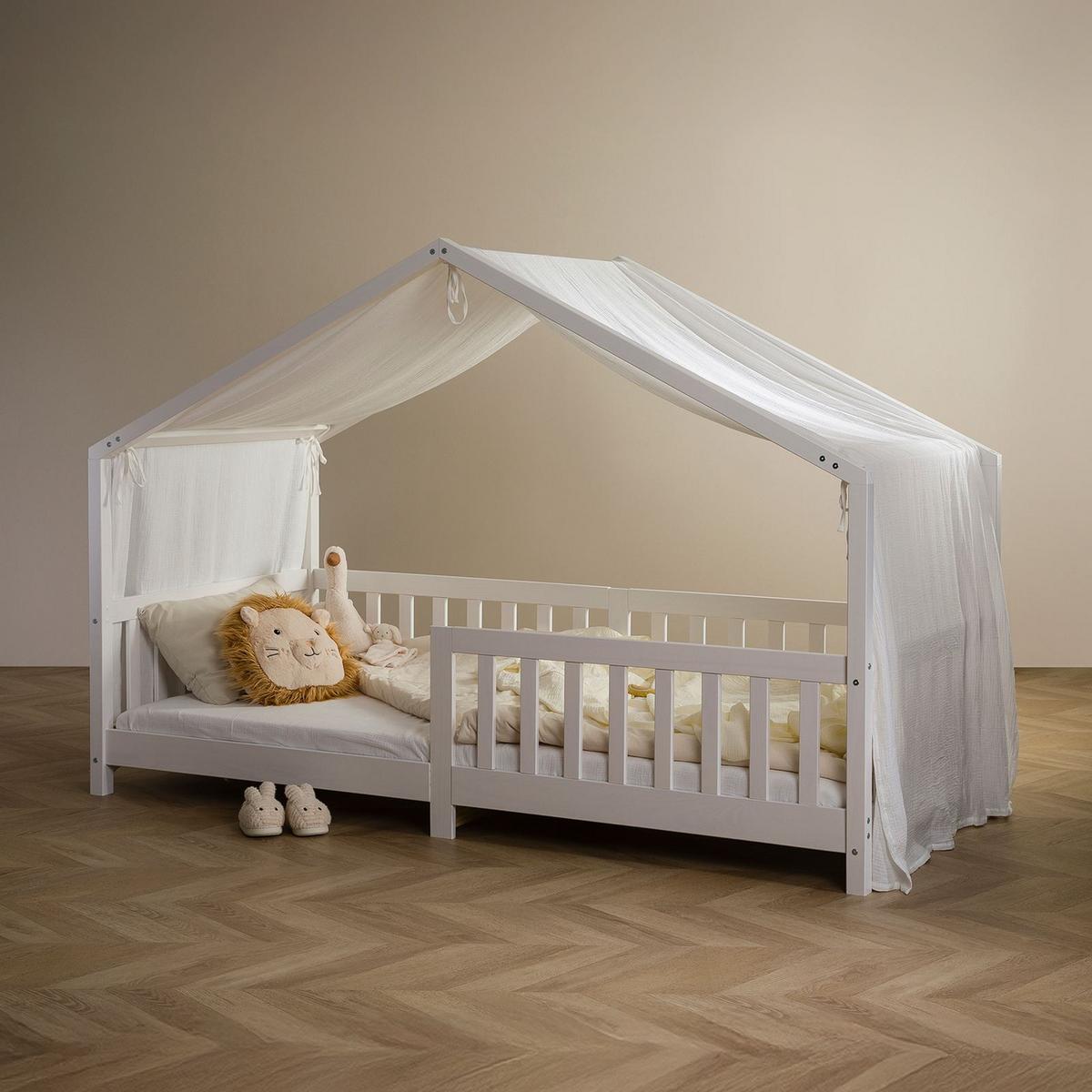 HAUSBETT-HIMMEL LIAN weiß - Weiß, Textil - IDIMEX