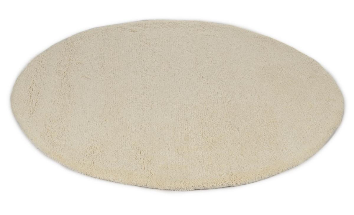 BERBERTEPPICH Marok T 150x150 cm - Weiß, Textil (150/150cm) - Natur Pur