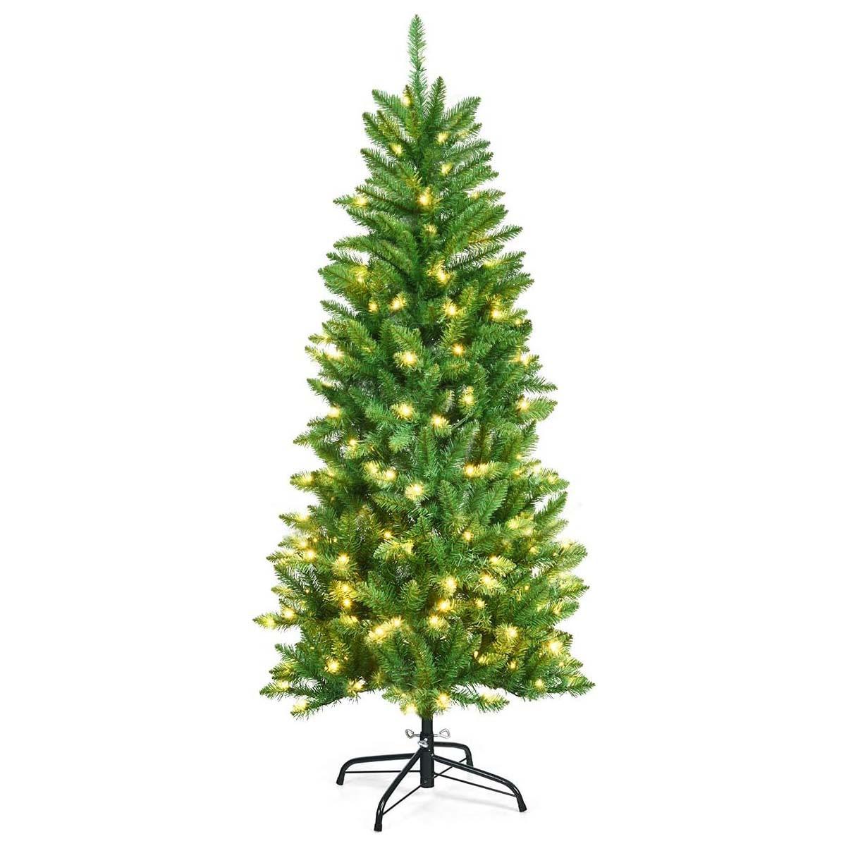 WEIHNACHTSBAUM Grün - Grün, Kunststoff (150cm) - COSTWAY