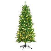 WEIHNACHTSBAUM Grün - Grün, Kunststoff (150cm) - COSTWAY
