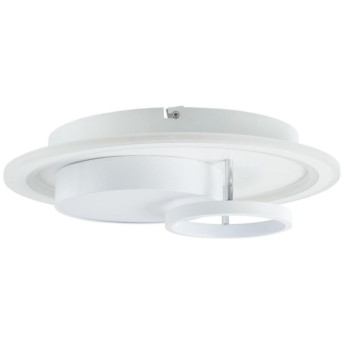 DECKENLEUCHTE Sigune G99385/75 - Schwarz, Metall (40/40/10.5cm) - Brilliant