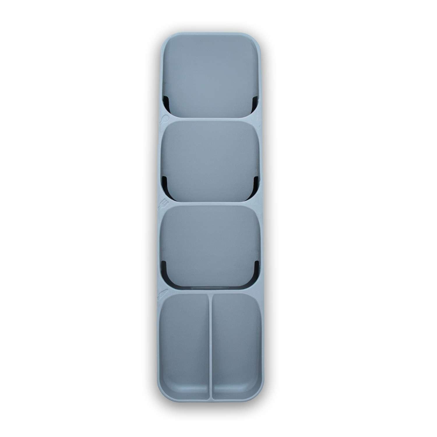 BESTECKKASTEN - Grau, Kunststoff (11/5.5/40cm) - Intirilife
