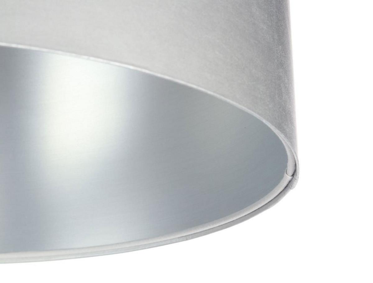 HÄNGELEUCHTE Grau 50/25 cm - Silberfarben/Grau, Kunststoff (50/0.8/25cm) - ONZENO