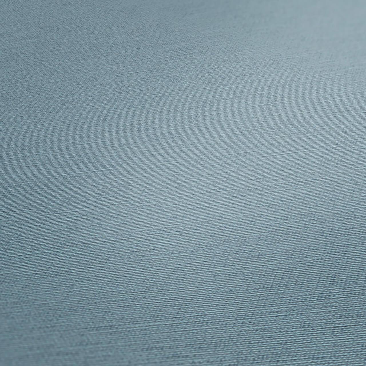 VLIESTAPETE Blau 53x1005cm - Blau, Textil (53/1cm) - KUNSTLOFT
