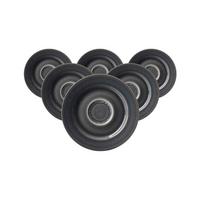ESPRESSOUNTERTASSEN Toledo grau ø 12,5 cm 6er Set - Grau, Keramik (12.5cm) - Ritzenhoff Breker
