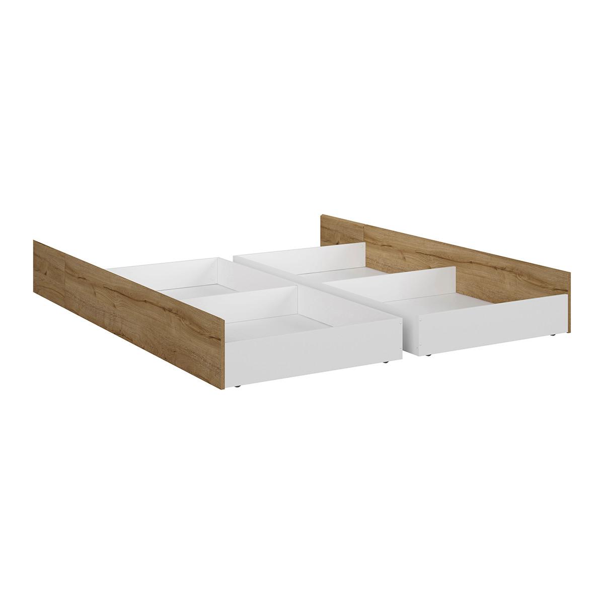 BETT 180/200 Hella Holz - Braun, Holzwerkstoff (180/200cm) - Petits-meubles