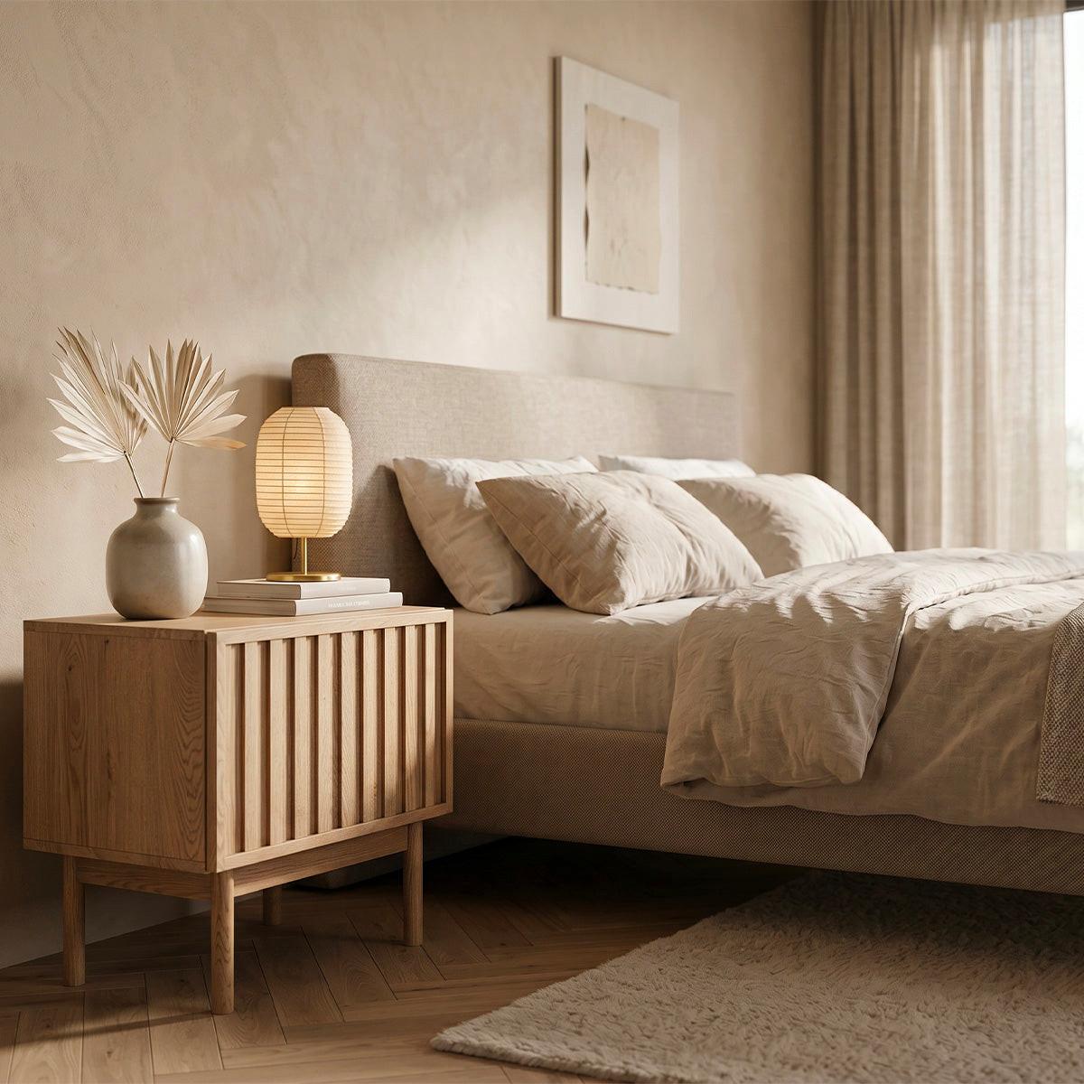 NACHTTISCH Idor Holz - Braun, Holzwerkstoff (53.1/53.3/36.8cm) - Petits-meubles