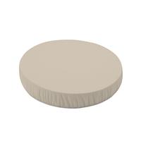 BABY Spannbettlaken 7in1 oval - Cappuccino, Textil (73/73cm) - waldin