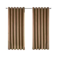 VERDUNKELUNGSVORHÄNGE Samt mit Thermo-Funktion, 117/137 cm - Beige, Textil (117/137cm) - Homescapes