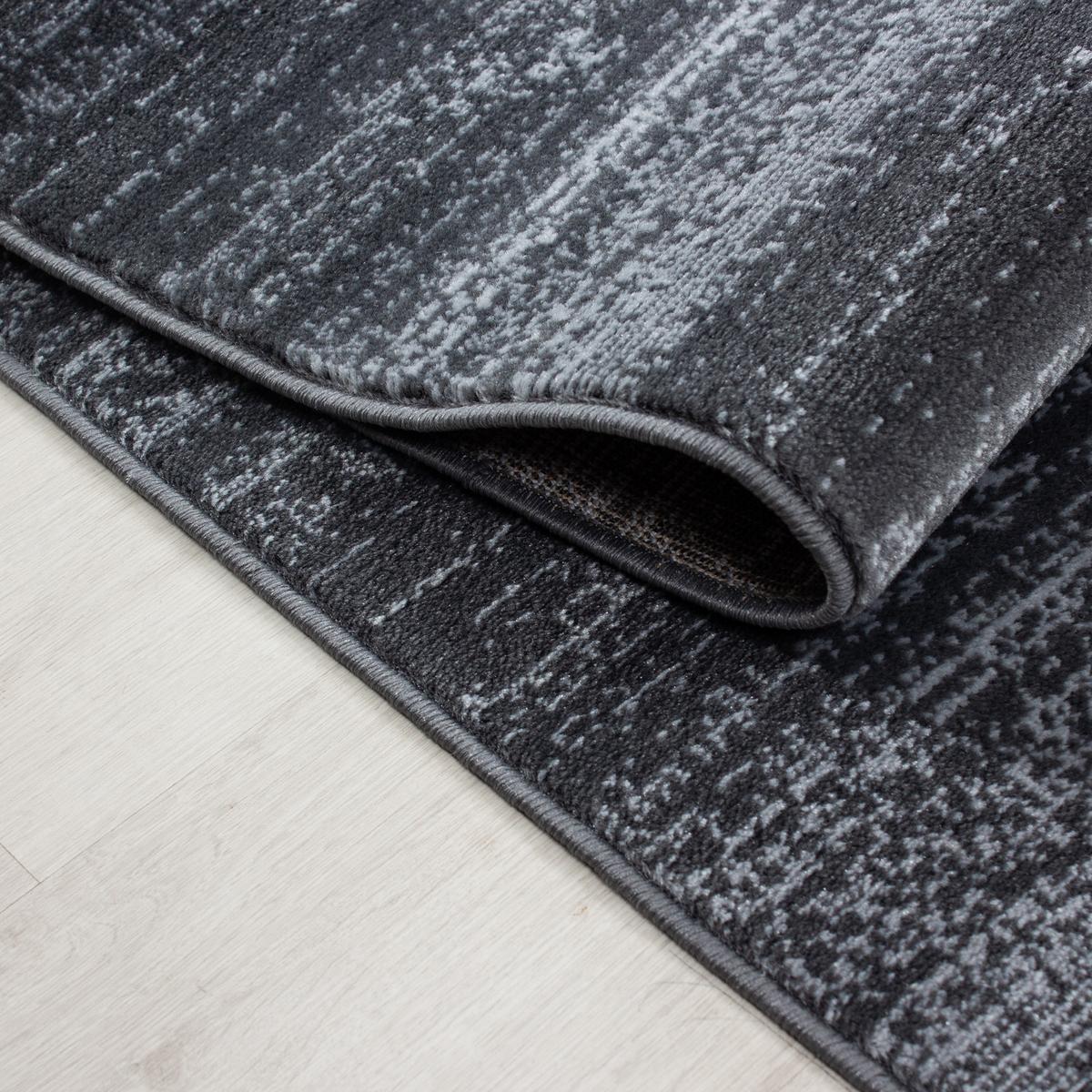 KURZFLORTEPPICH INN, einfarbig, Grau, 80 x 150 cm - Grau, Textil (150/80cm) - KADIMA DESIGN