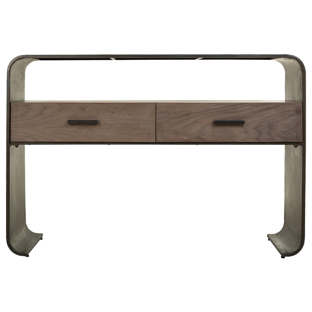 KONSOLE 122x37x82 cm - Braun, Holz (37/122/82cm) - Wanderlust