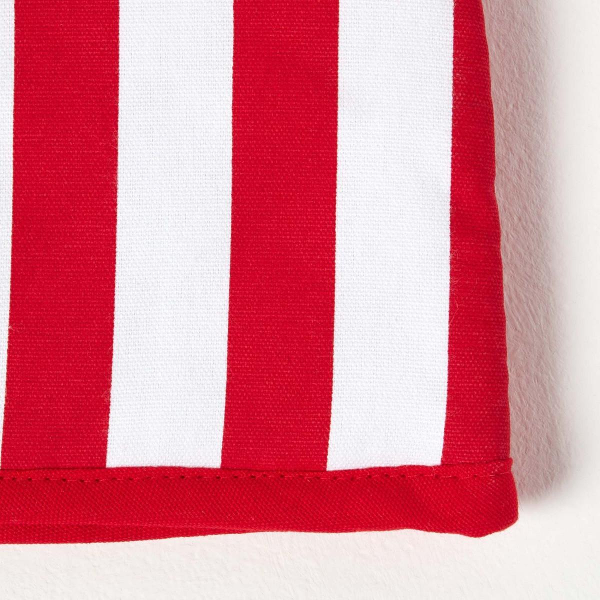 TEA COSY – Stoff-Teewärmer Streifen - Rot, Textil (36/24/36cm) - Homescapes