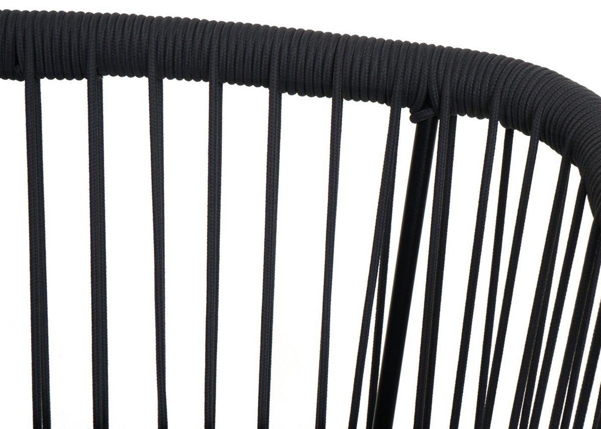 BARHOCKER Anthrazit, Dunkelgrau - Dunkelgrau/Anthrazit, Metall (51/92/53cm) - MCW