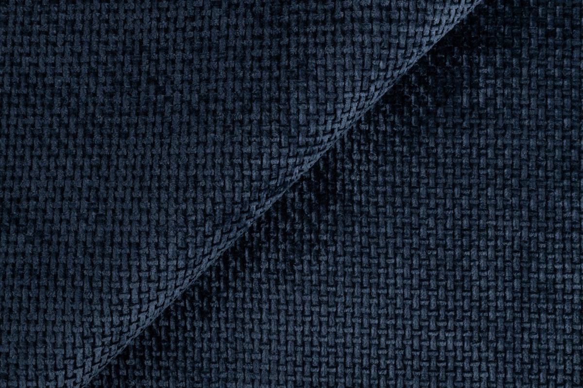 SESSEL Harmony Marineblau Chenille - Schwarz/Dunkelblau, Holz/Textil (80/85/100cm) - S-Style Möbel