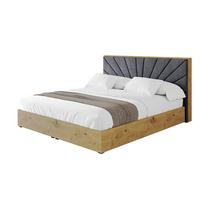 POLSTERBETT mit Bettkasten und Lattenrost, Boxbett ohne Matratze - ENZO6 180x200 Dunkelgrau - Dunkelgrau, Holzwerkstoff/Textil (180/200cm) - ALTDECOR