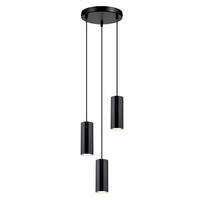 PENDELLEUCHTE Theodore 24/10/24 cm - Schwarz, Metall (24/10/24cm) - ZMH