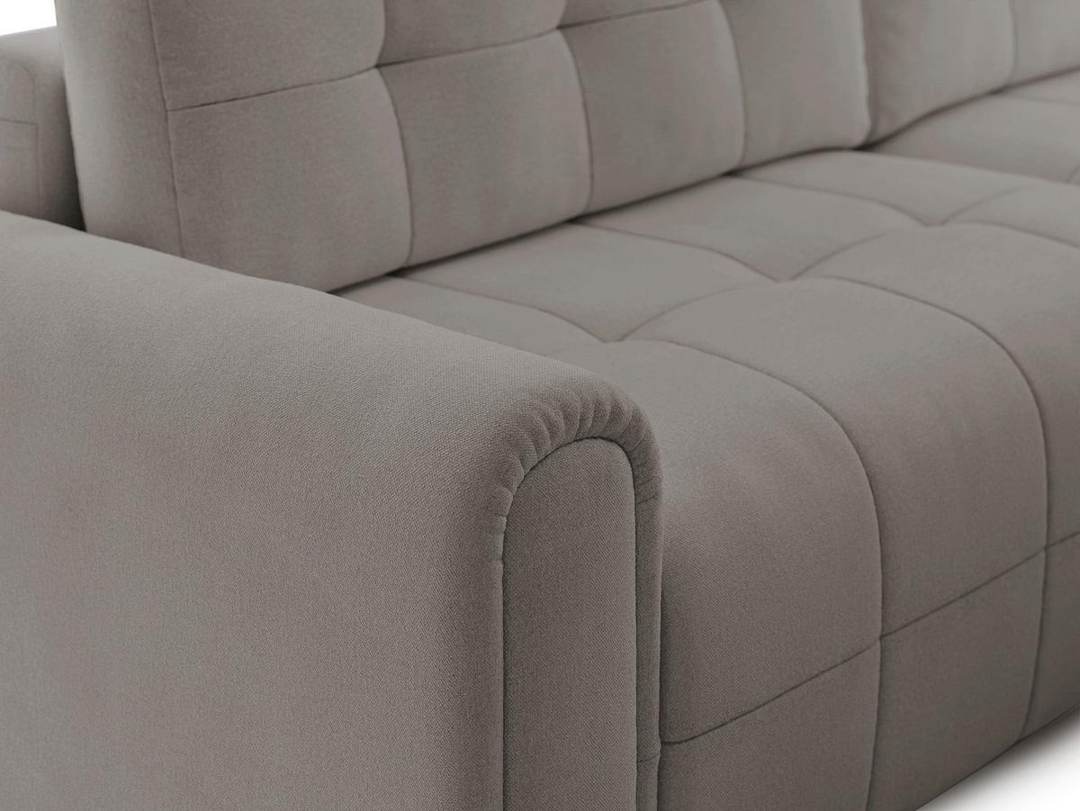 ECKSOFA Simolla Greige rechts - Taupe/Schwarz, Kunststoff/Textil (180/268cm) - Selsey