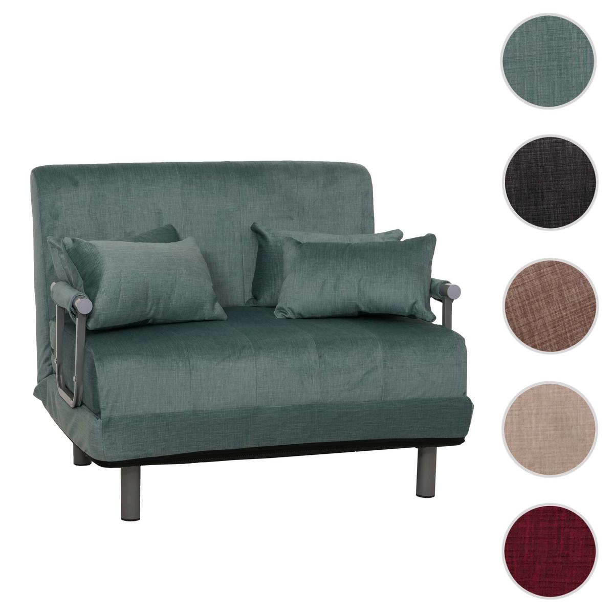 SCHLAFSESSEL Grün - Grün, Textil (105/80/190cm) - MCW