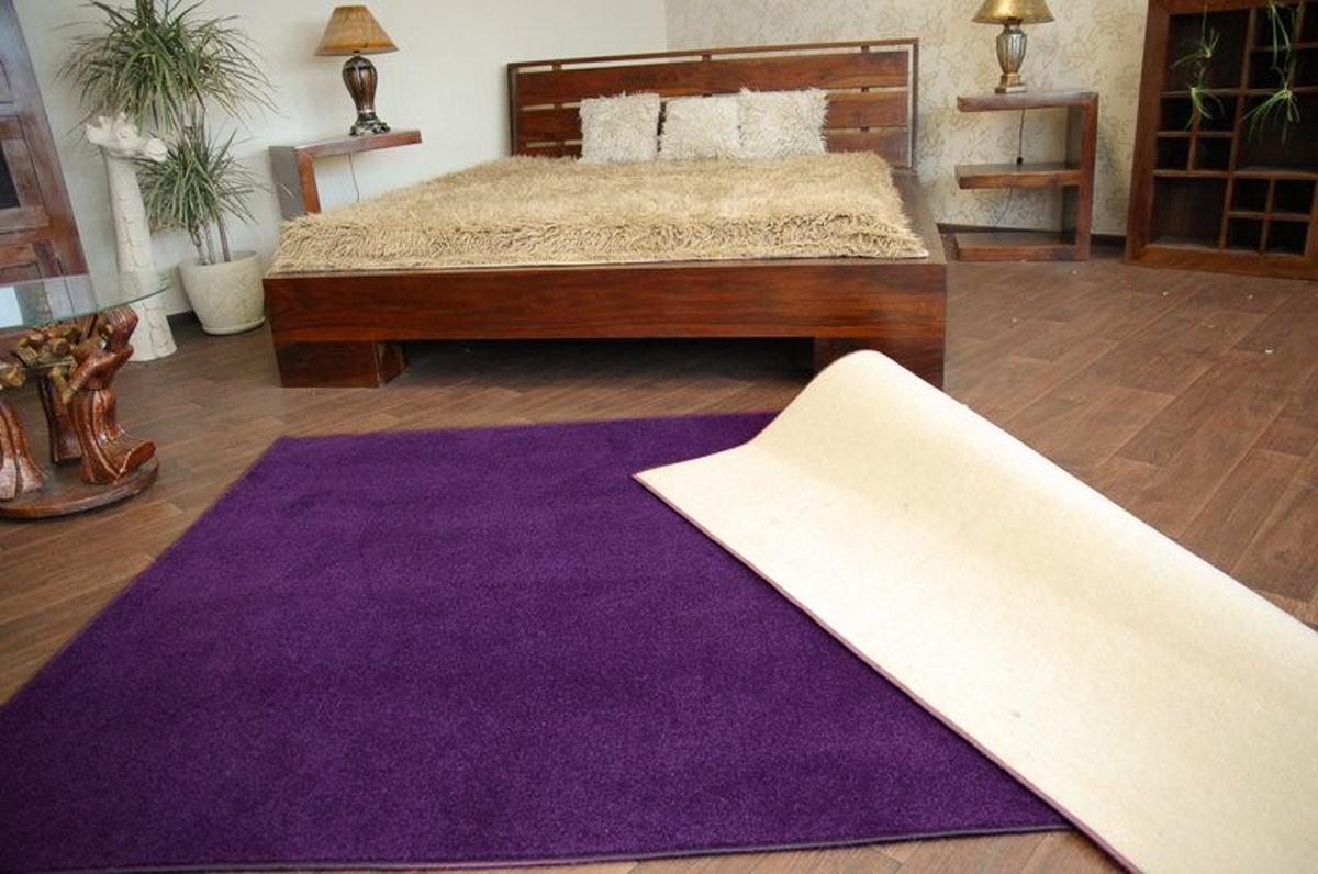 LÄUFERBODEN ETON 100/200 cm - Lila, Textil (100/200cm) - rugsX