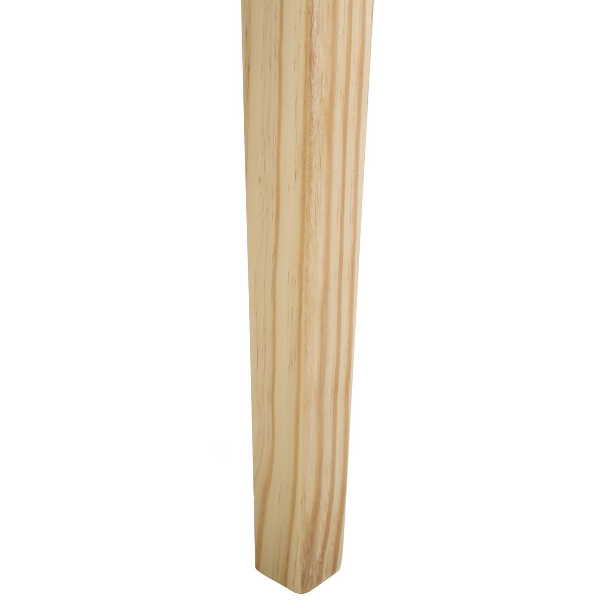 ESSZIMMERSTUHL 2er-Set Polsterbezug Grau Broadway - Grau, Holz/Textil (42/93/59cm) - Beliani