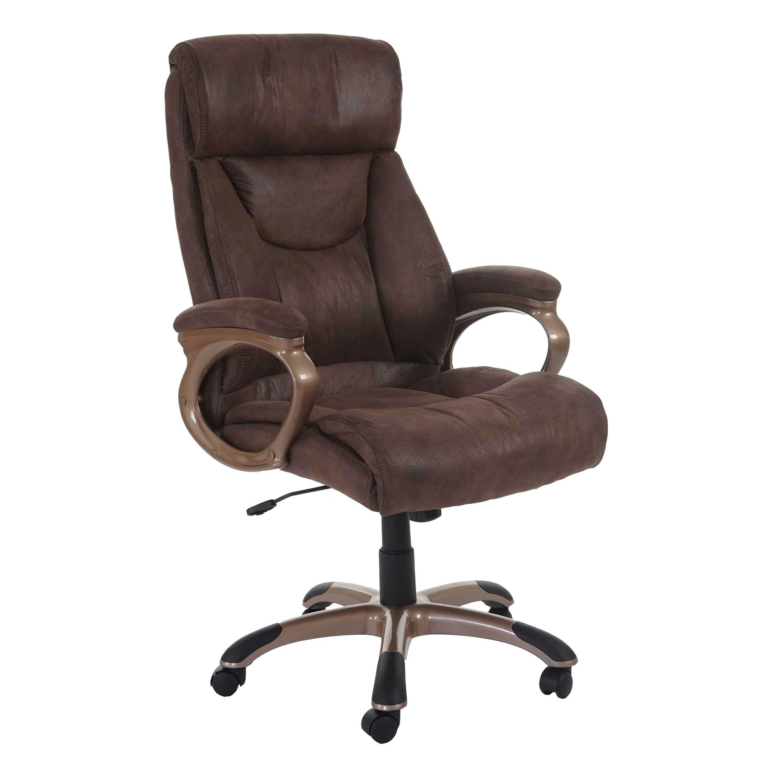 BÜROSTUHL Braun - Taupe/Braun, Textil (68/120/74cm) - MCW