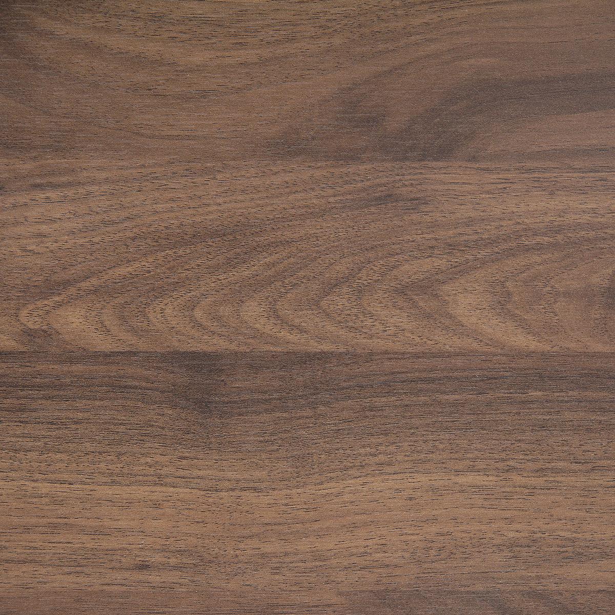 BEISTELLTISCH dunkler Holzfarbton/schwarz 60/60/50 cm Delano - Dunkelbraun/Schwarz, Holzwerkstoff (60/60/50cm) - Beliani