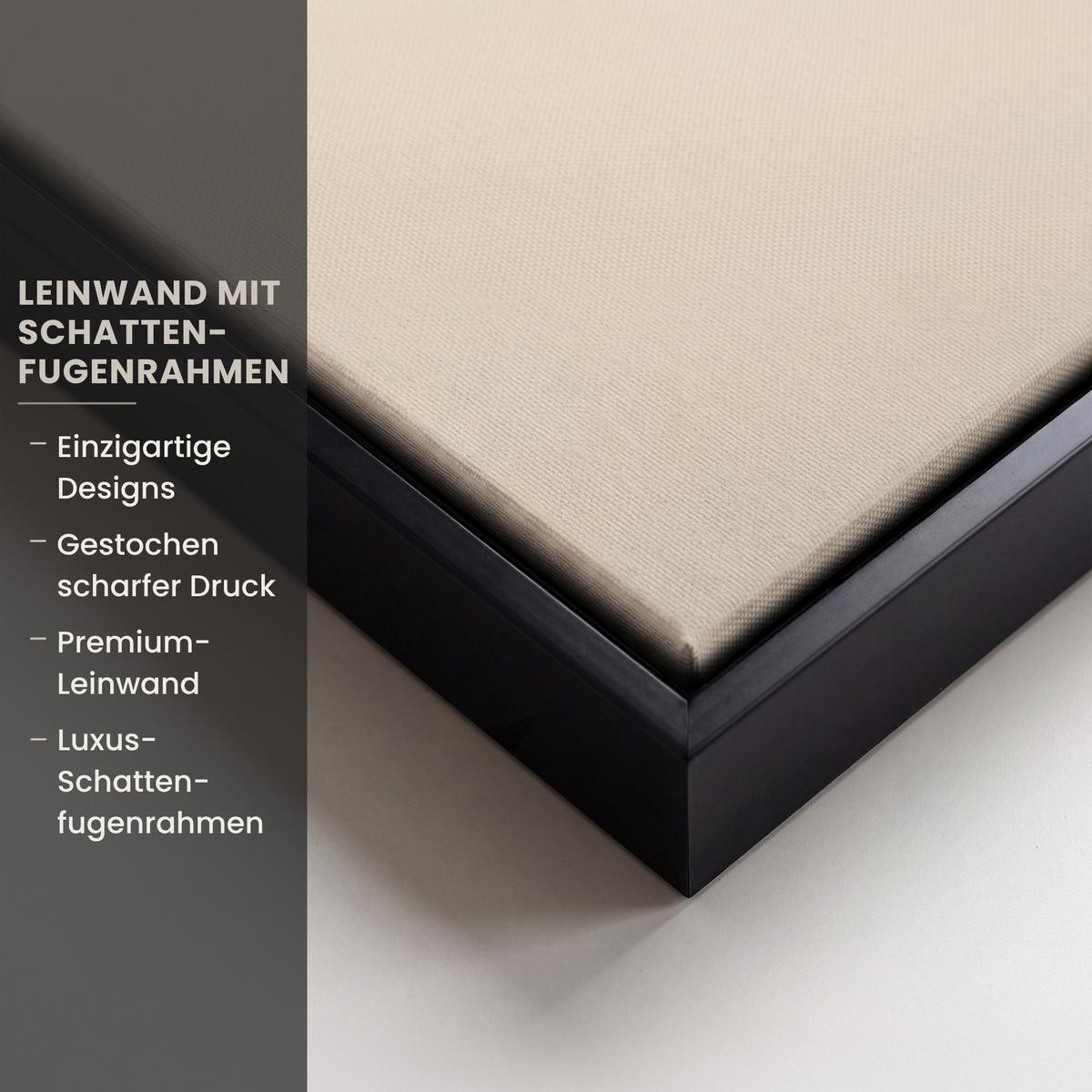 LEINWAND Bilder mit Rahmen - Sonnenlicht - Löwenzahn - Botanisch - Blumen - 60x40 - Creme, Textil (60/40cm) - MuchoWow