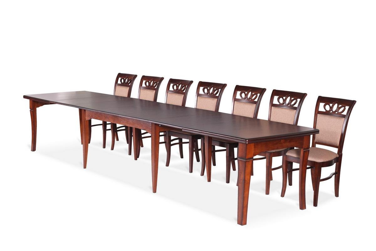 ESSTISCH GRANDE Ausziehbar 200 - 450 / 100 x 76 cm - Braun, Holz (200/100/76cm) - MASSENO