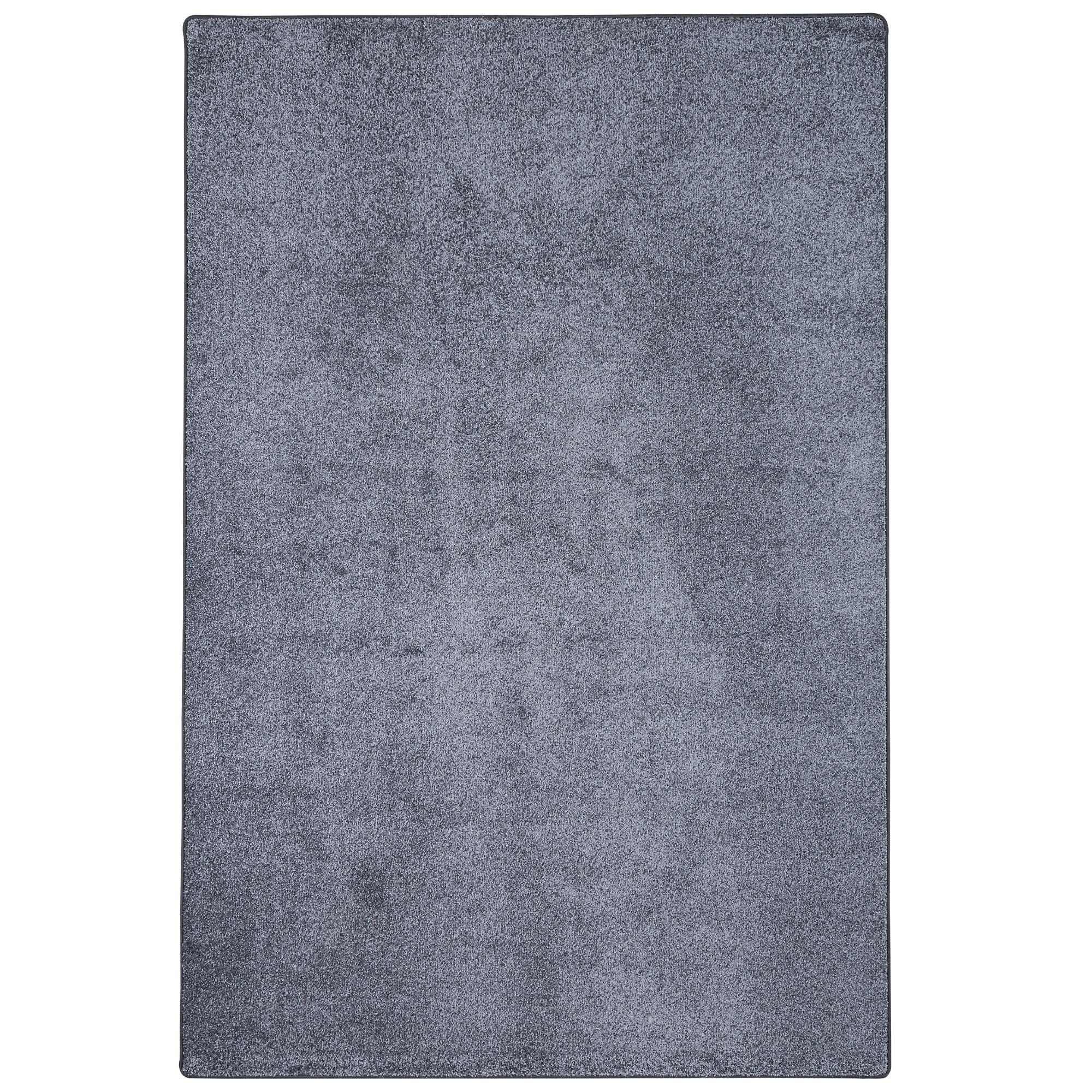 LUXUS SOFT VELOURS TEPPICH SHINE - Anthrazit, Textil (160/160cm) - Snapstyle