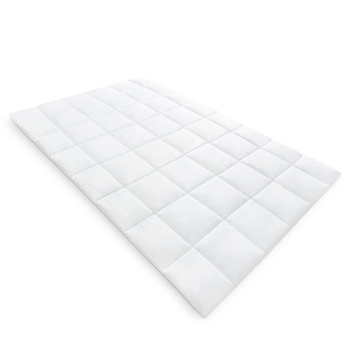 SOMMERBETTDECKE 140x200 cm – leichte Bettdecke mit kühlender Füllung & atmungsaktivem Mikrofaserbezug - Weiß, Textil (140/200cm) - Mister Sandman
