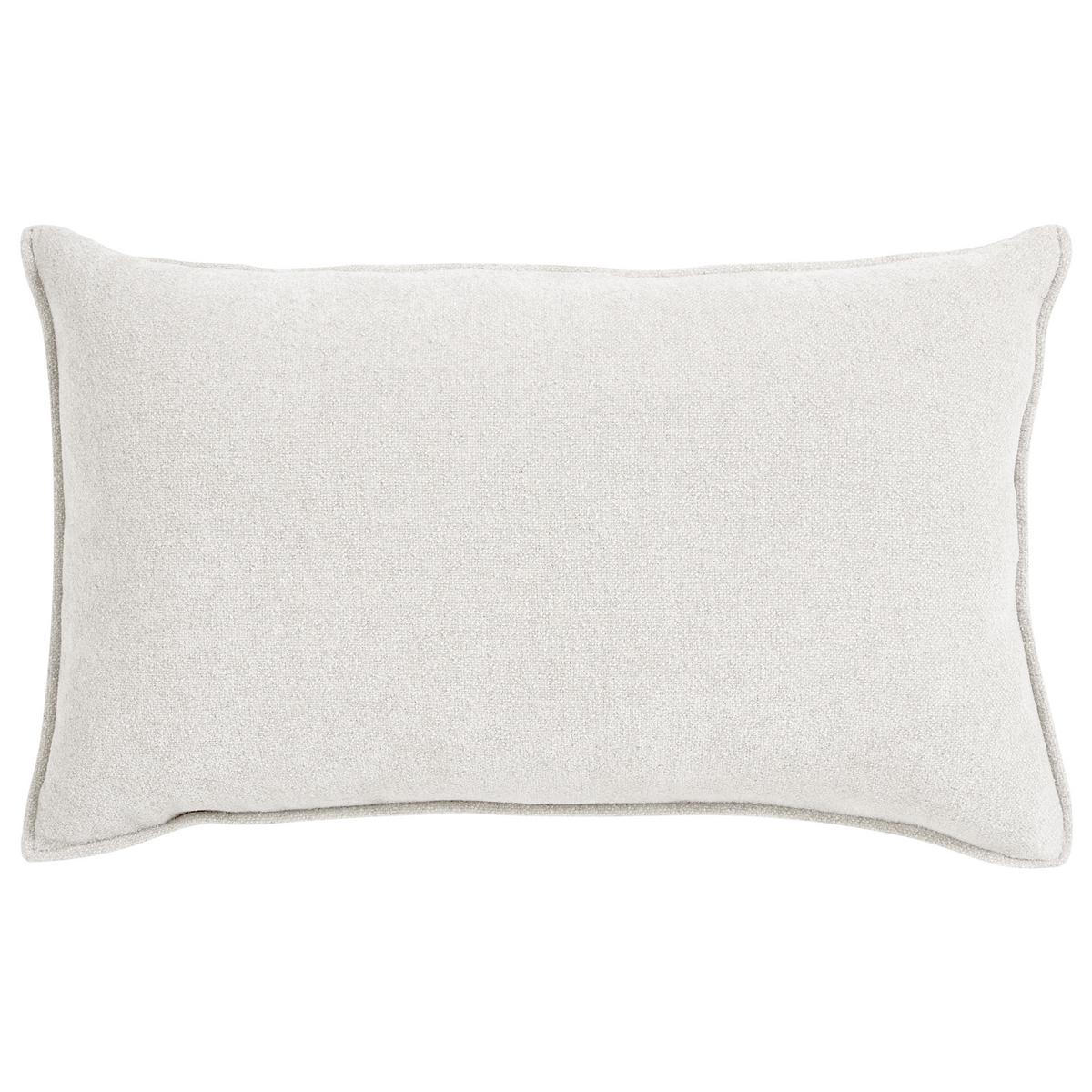 SESSEL Stoff Weiß Hogbo - Weiß, Textil (110/73/93cm) - Beliani