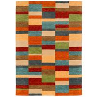NATUR WOLLE TEPPICH GABBEH ESTA - Multicolor, Textil (140/200cm) - Pergamon